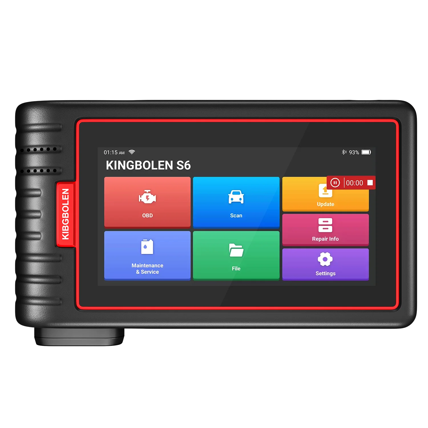 KINGBOLEN S6 OBD Automotive Scanner Bluetooth All System Car Diagnostic Tools 28 Resets IMMO/BMS/TPMS/ABS Bleeding Lifetime Free