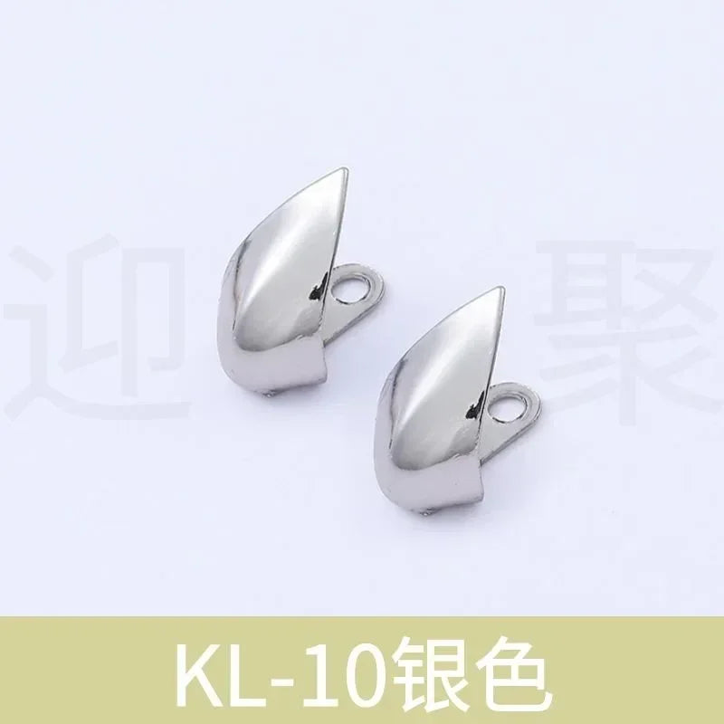 Women Shoes Point Protector Flat Shoe Tips Cap Accessorices High Heel Metal Toe Cap Wear and Tear Concealer Anti-kicking Leather