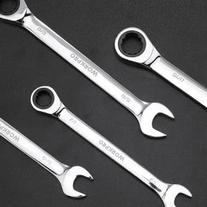 WORKPRO 23pc Ratcheting Wrench Set  with Box ,72 Teeth Wrench with Box, Wrench Repair  Tool Set