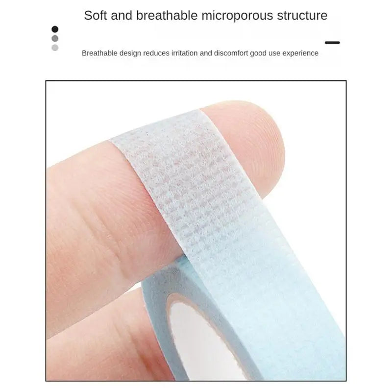 Eyelash Adhesive Tape Fabric Eyelash Extension Tape Breathable Micropore Fabric Tape Eyelash Extension Supplies Eye Pad