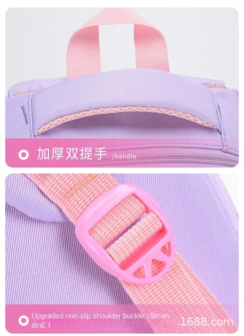 New Children Shoulder Bag Primary School Students Schoolbag Cartoon Lightweight Girls Junior High School Students Kids Backpacks