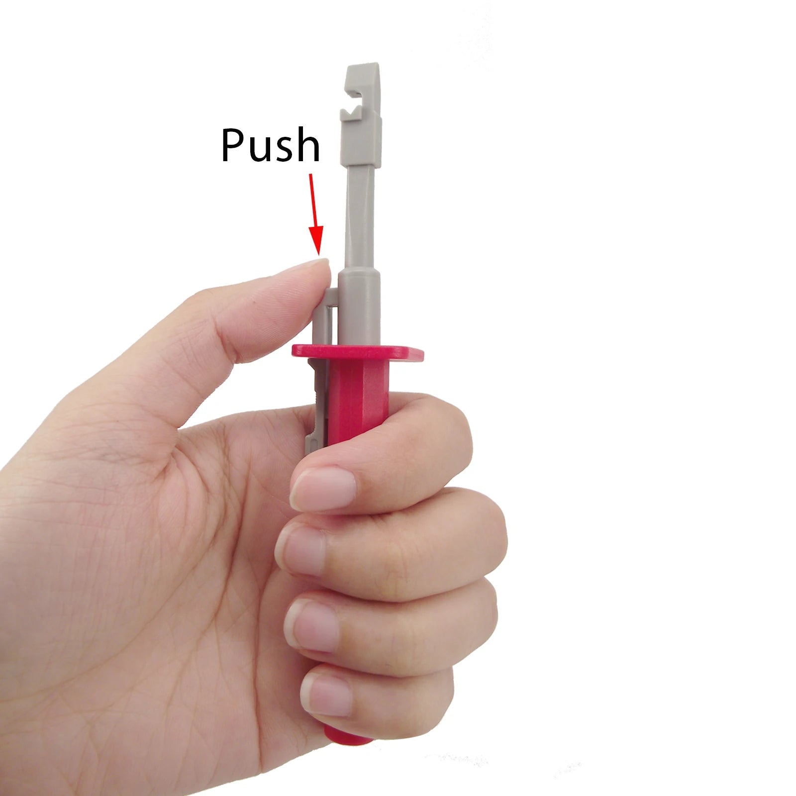 Sondas de perforación, 7 piezas/juego, clip de prueba, sonda de seguridad, clip de aislamiento para detección de circuitos de automóviles, herramienta de diagnóstico, sonda de prueba