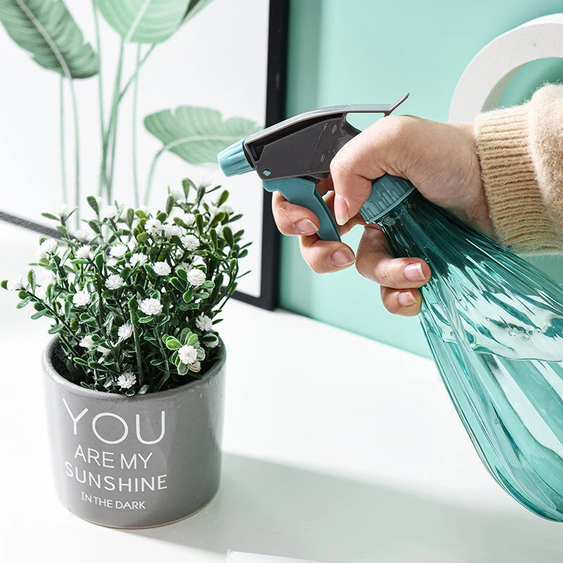 Botella rociadora de 600/500 ml, rociador de niebla, regadera transparente, artículos esenciales de limpieza para el hogar, artículos de jardinería, dispositivos de riego