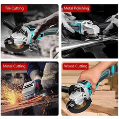New Makita electric DGA404 Brushless Angle Grinder Polishing Cutting Machine Cordless Angle Grinder Tool For Makita 18V Battery