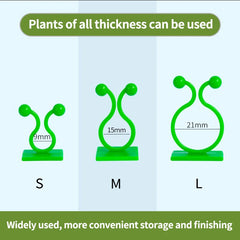 Gancho de hebilla fijo autoadhesivo para pared de plantas trepadoras, accesorio atado, gancho de hebilla para enredadera, clips para enredaderas trepadoras de pared para jardín