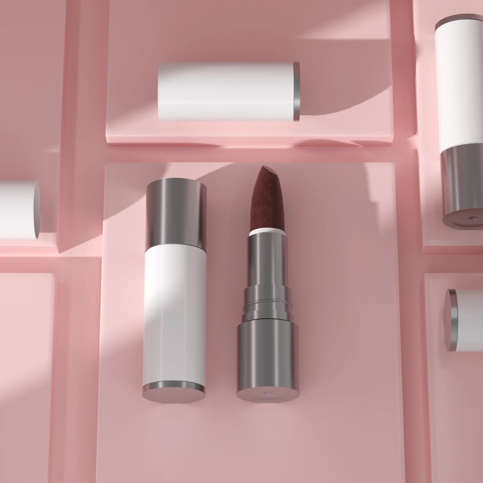 Séfralls THOUSAND KISSES COLORFUL LIPSTICK SET 3.5G/0.12OZ*4PCS Long Lasting Quick-drying Non-Stick Cup Matte Lip Stain Kit