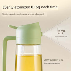 Fuel Injector For Home Food Grade Atomization Kitchen Non-Oil-Stick Dual-Use Two-in-One Oil Dispenser Glass Oil Tank