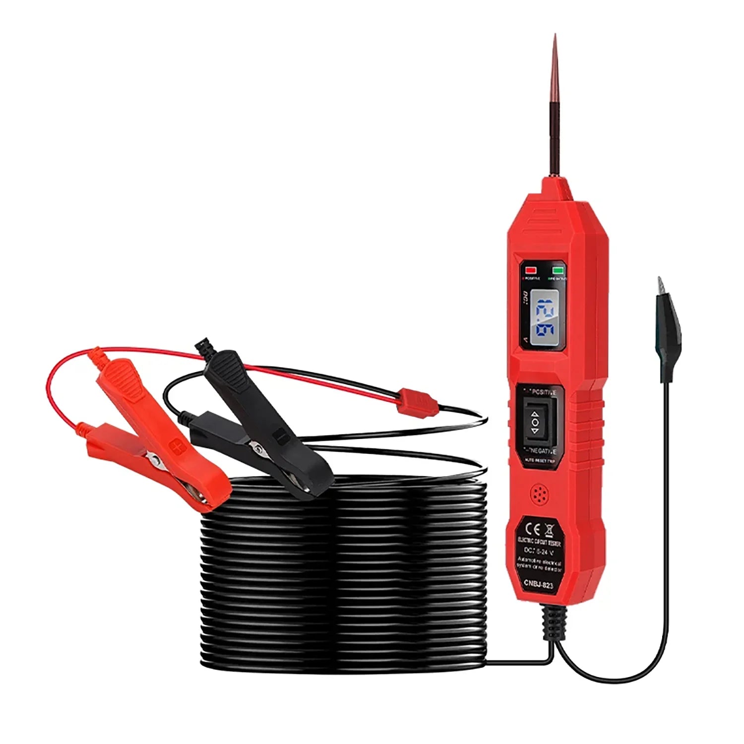Circuit Tester, Automotive Electric Circuit Tester with Voltage Display LED Light, Car Power Circuit Probe Kit for 3.5-36V DC
