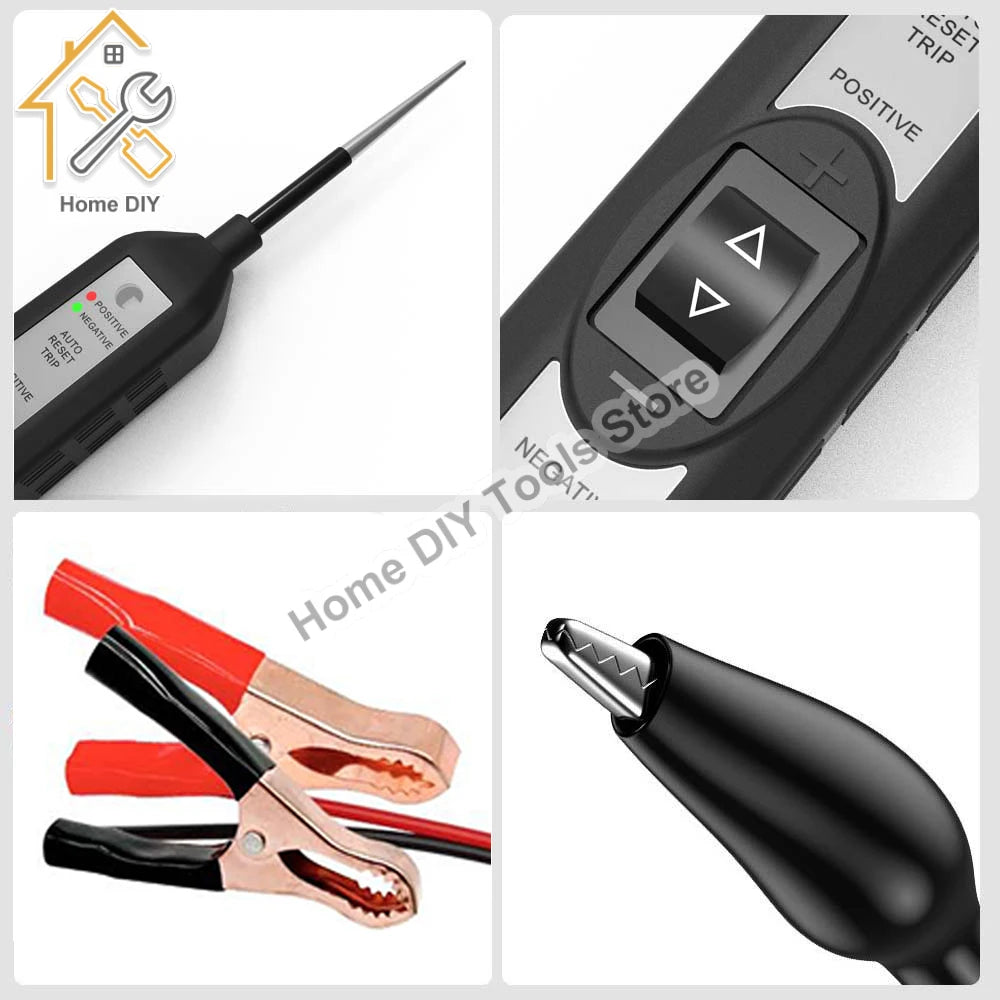 DC 6-24V Auto Fahrzeug Circuit-Tester Power Probe Automotive Diagnostic Tool Elektrische Strom Spannung Track Lokalisieren Power Scanner