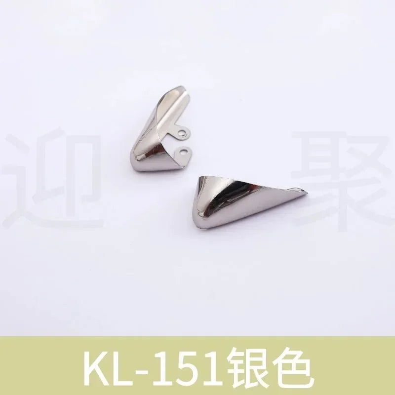 Women Shoes Point Protector Flat Shoe Tips Cap Accessorices High Heel Metal Toe Cap Wear and Tear Concealer Anti-kicking Leather