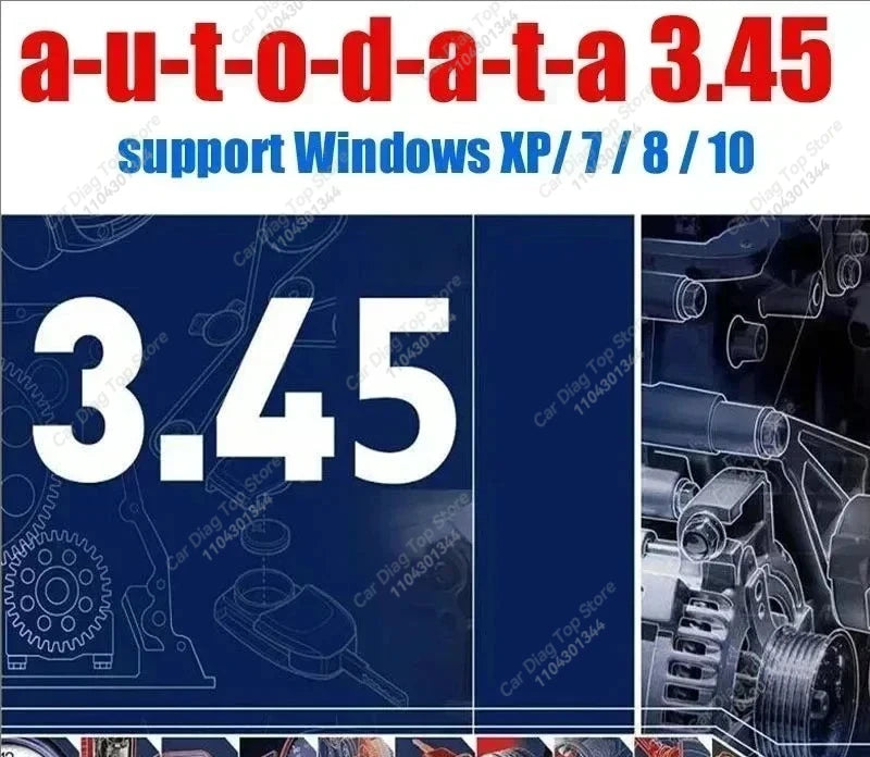 Hot Autodata 3.45 + Auto Repair Software Workshop DATA Vivid 2018 (Atris-Technik) +Install Video for European Cars Software
