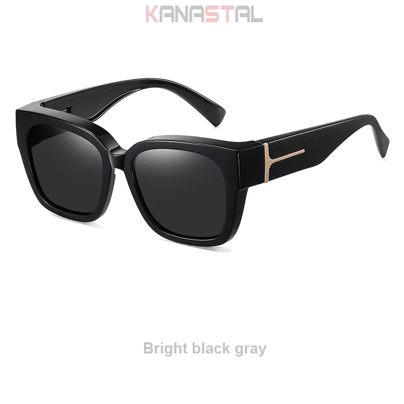 Women Polarized Sunglasses Men Myopia Set Sun Glasses UV400 Ultralight TR90 Eyeglasses Frame Beach Fishing Anti Glare Eyewear