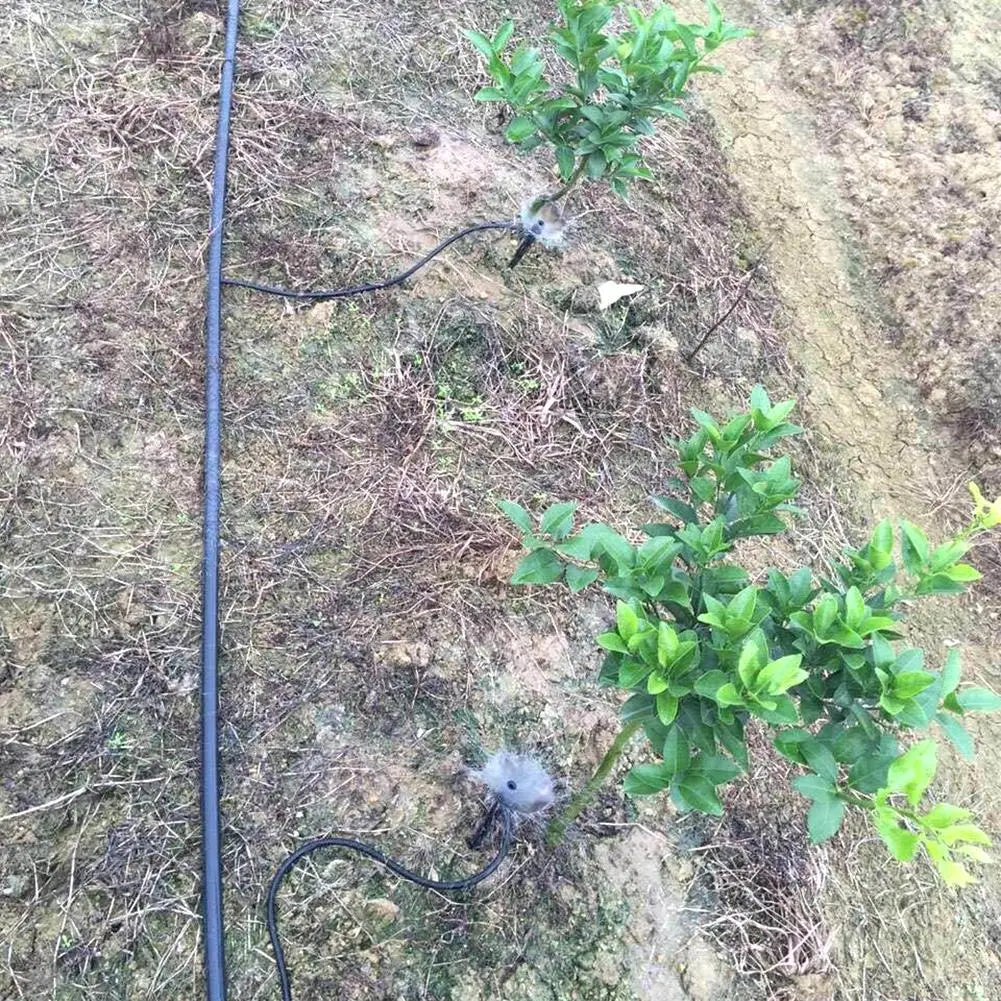 Sistema de riego automático por goteo con pico de riego automático para plantas de flores, invernaderos y jardines, dispositivo de goteo automático ajustable