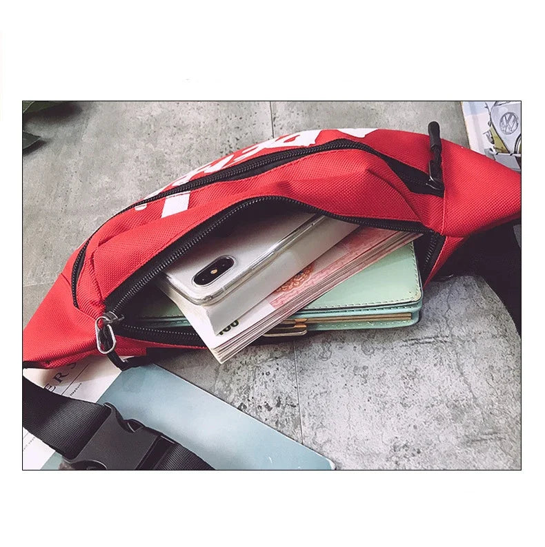 New Hot Unisex Women Man Waist Fanny Pack Belt Travel Bag Purse Chest Pouch Bullet Pack Messenger Crossbody Shoulder Bag