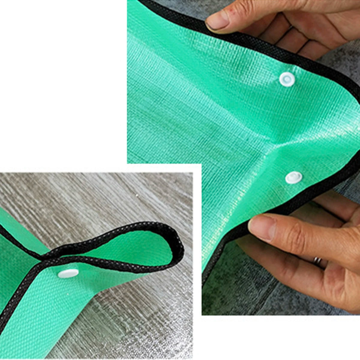 Estera de jardín para trasplantar plantas, estera impermeable para trasplantar, estera para macetas suculentas de interior, estera portátil para tierra de jardinería