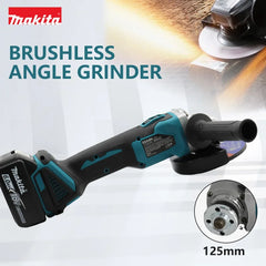 New Makita electric DGA404 Brushless Angle Grinder Polishing Cutting Machine Cordless Angle Grinder Tool For Makita 18V Battery