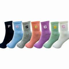 4 Pairs Woman Cotton Socks Kawaii Cute Socks For Women Cotton Female Socks Set Japanese style Stylish