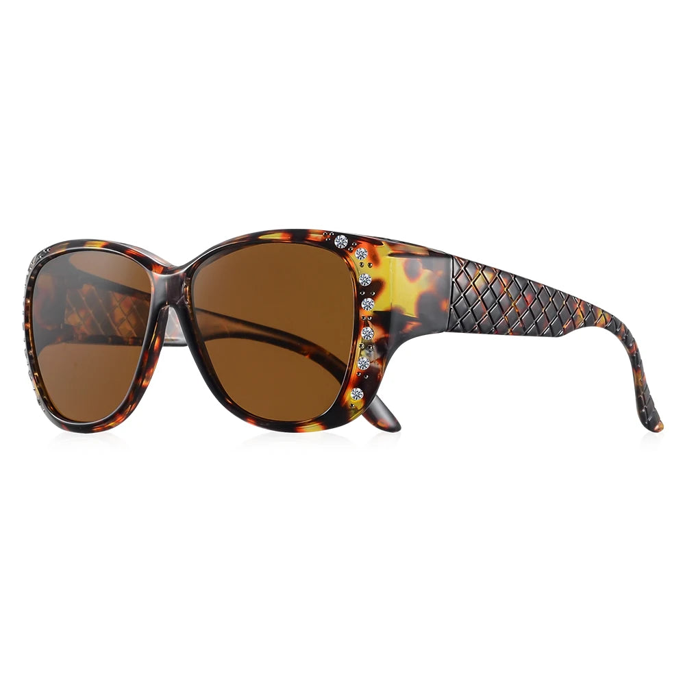 CRIXALIS Fit Over Cover Prescription Glasses Multifunction Sunglasses Women Oversized Driving Goggles Sun Glasses UV Protection