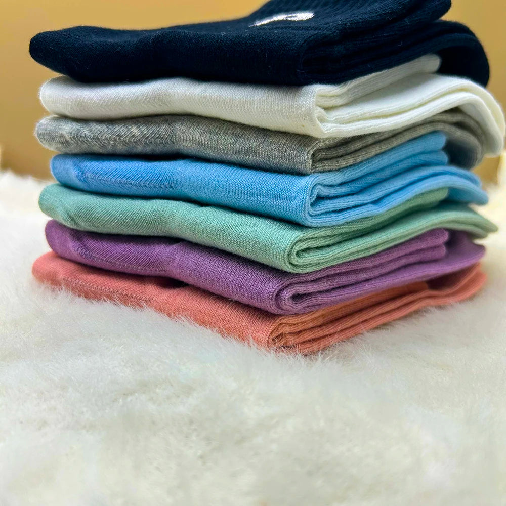 4 Pairs Woman Cotton Socks Kawaii Cute Socks For Women Cotton Female Socks Set Japanese style Stylish