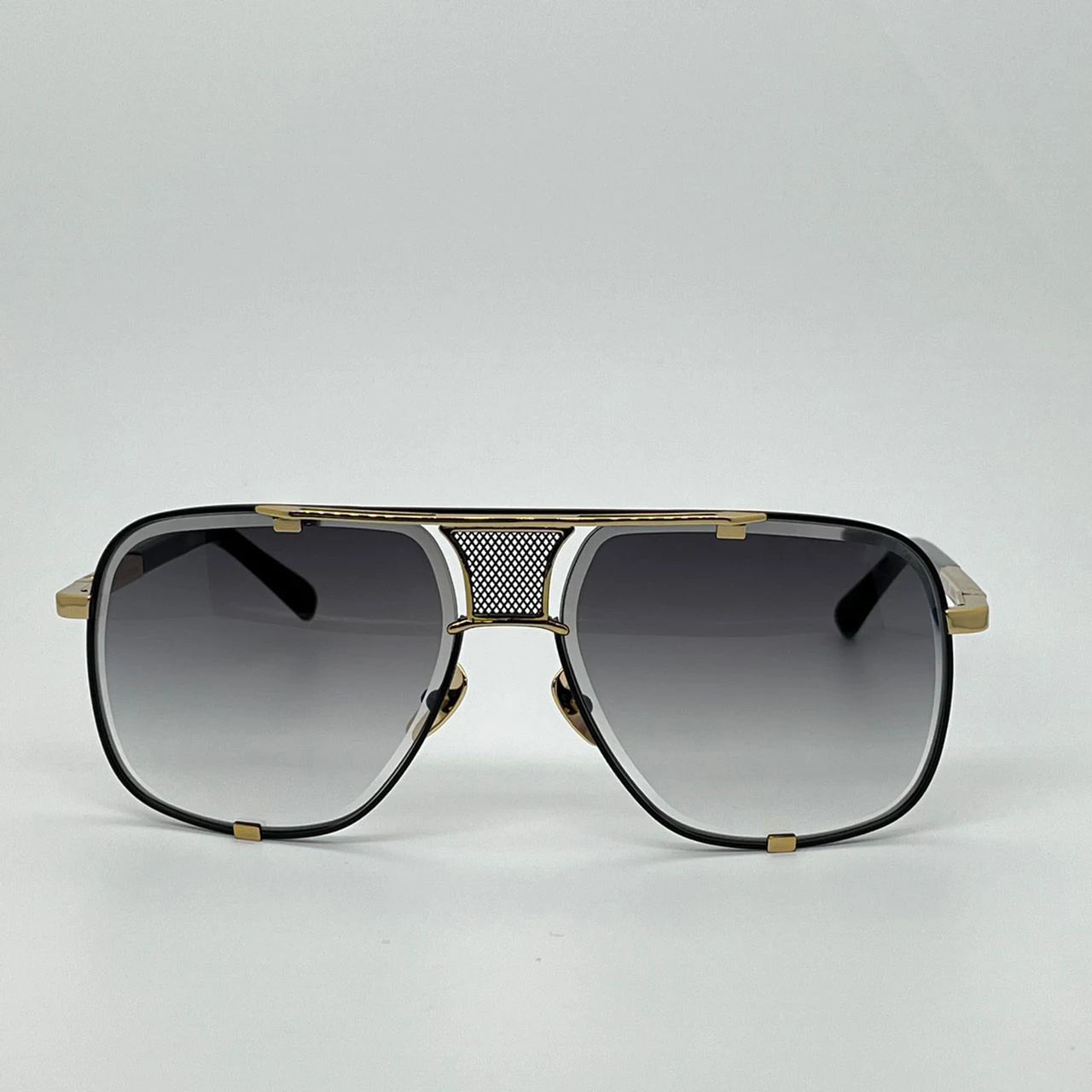 M FIVE SunglassesFor Unisex Summer Style Anti-Ultraviolet Retro Plate Rectangle Full Frame Eyeglasses Random Box