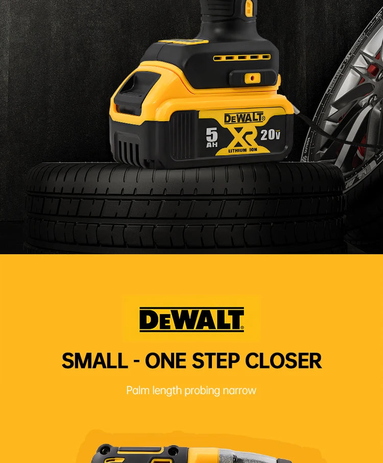 Dewalt DCF880 Cordless Electric Brushless Wrench Impact LED Light 3250RPM 205N.m Wireless Power Tool for Home Improveme