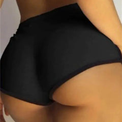 Women High Waist Beach Sport Shorts Slim Fit High Stretchy Home Short Trousers for Summer Female Ladies Running Exercise