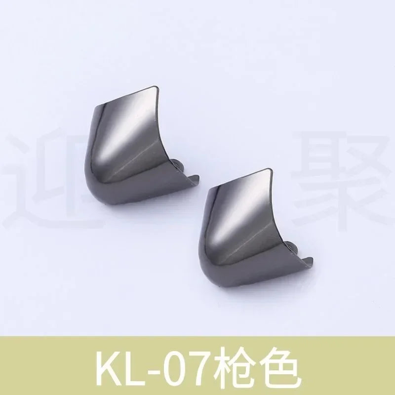 Women Shoes Point Protector Flat Shoe Tips Cap Accessorices High Heel Metal Toe Cap Wear and Tear Concealer Anti-kicking Leather