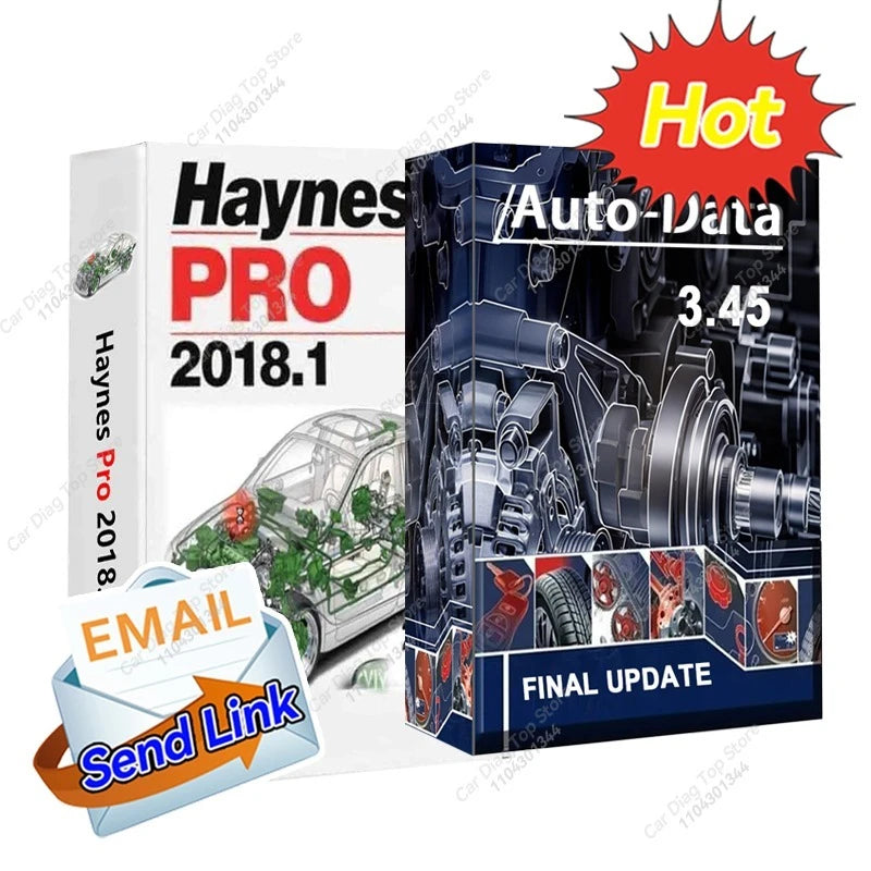 Hot Autodata 3.45 + Auto Repair Software Workshop DATA Vivid 2018 (Atris-Technik) +Install Video for European Cars Software