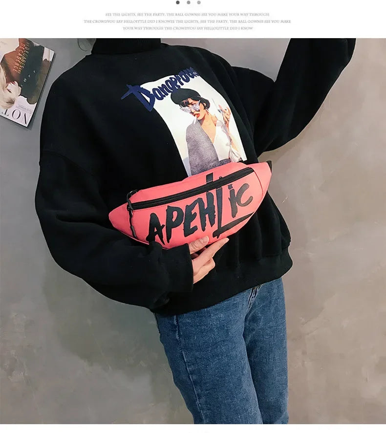 New Hot Unisex Women Man Waist Fanny Pack Belt Travel Bag Purse Chest Pouch Bullet Pack Messenger Crossbody Shoulder Bag