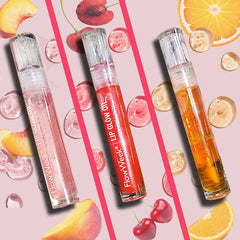 FlowWeek Lip Gloss Moisturizing Lip Plumper Gloss Universal Lip Luminizer Long Lasting Glitter Liquid Lipstick 3Colors