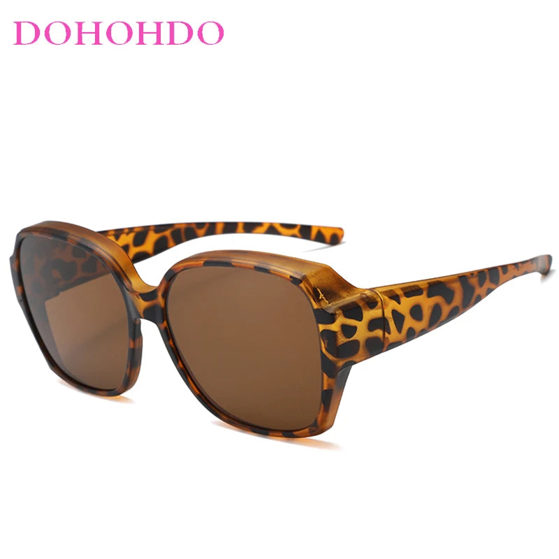 2025 TR90 Polarized Sunglasses Clip Men Women Myopia Set Sun Glasses UV400 Ultralight Outdoor Driving Fishing One Mirror Shade