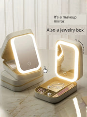 Carrying Travel Led Office Storage Smart Mirror