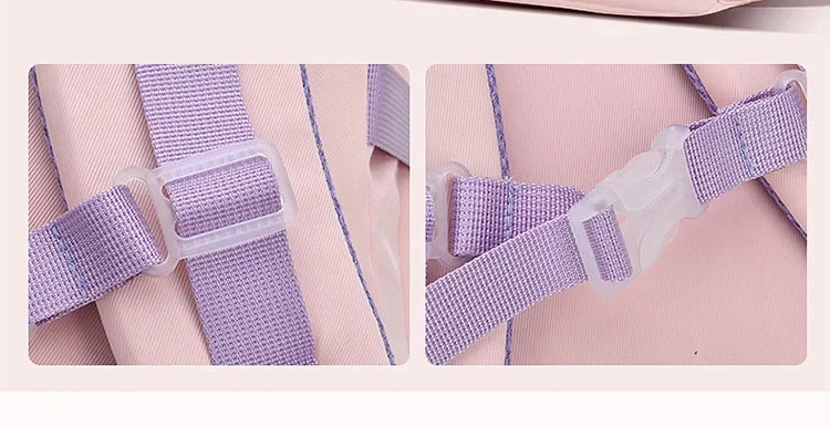 Backpack New Girl Primary School Student Bag Cute Cartoon Kid Junior High School Shoulder Bag Waterproof Children Schoolbag