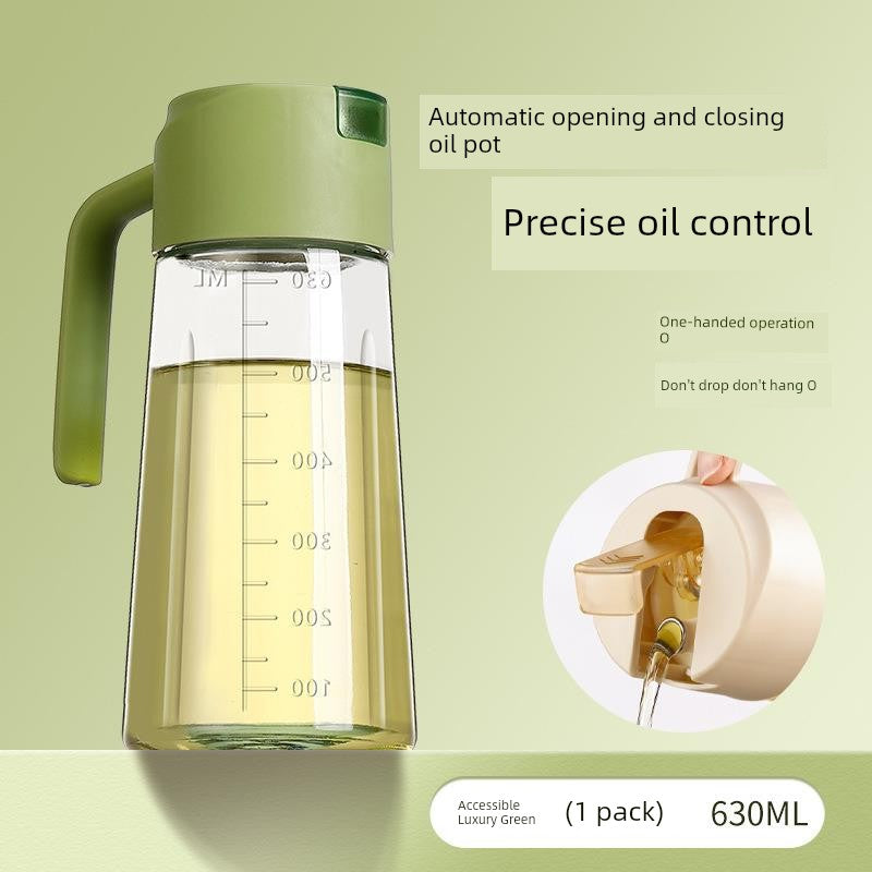 Multifunctional Fuel Injector Glass For Home Food Grade Dual-Use Two-in-One Large Capacity Pressing Oiler