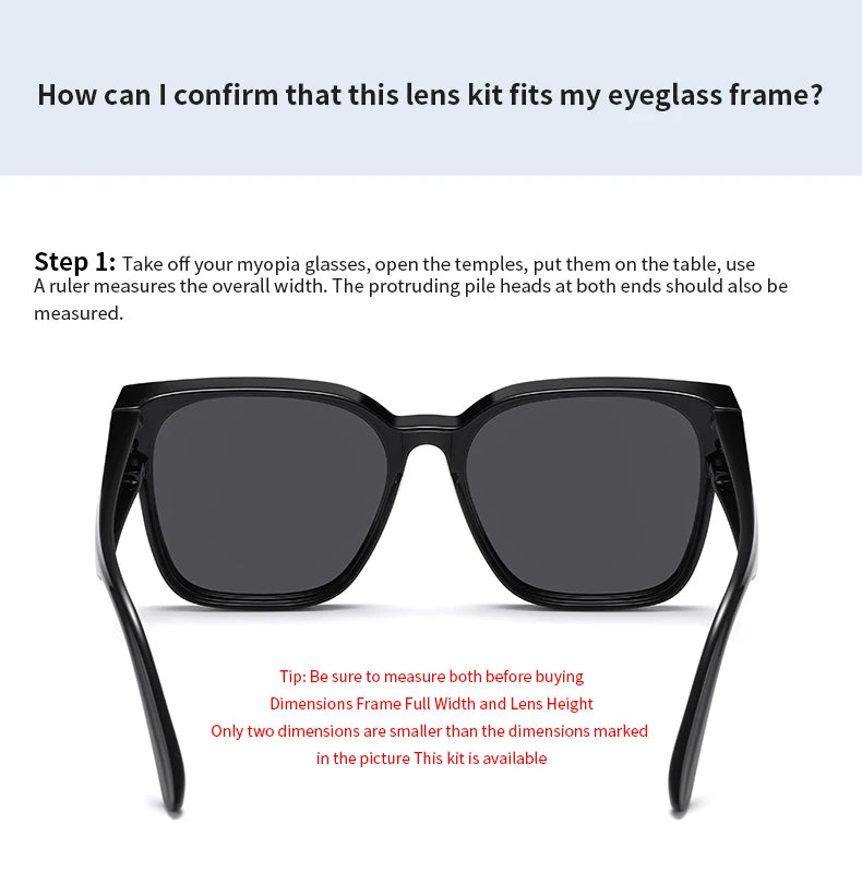 Women Polarized Sunglasses Men Myopia Set Sun Glasses UV400 Ultralight TR90 Eyeglasses Frame Beach Fishing Anti Glare Eyewear