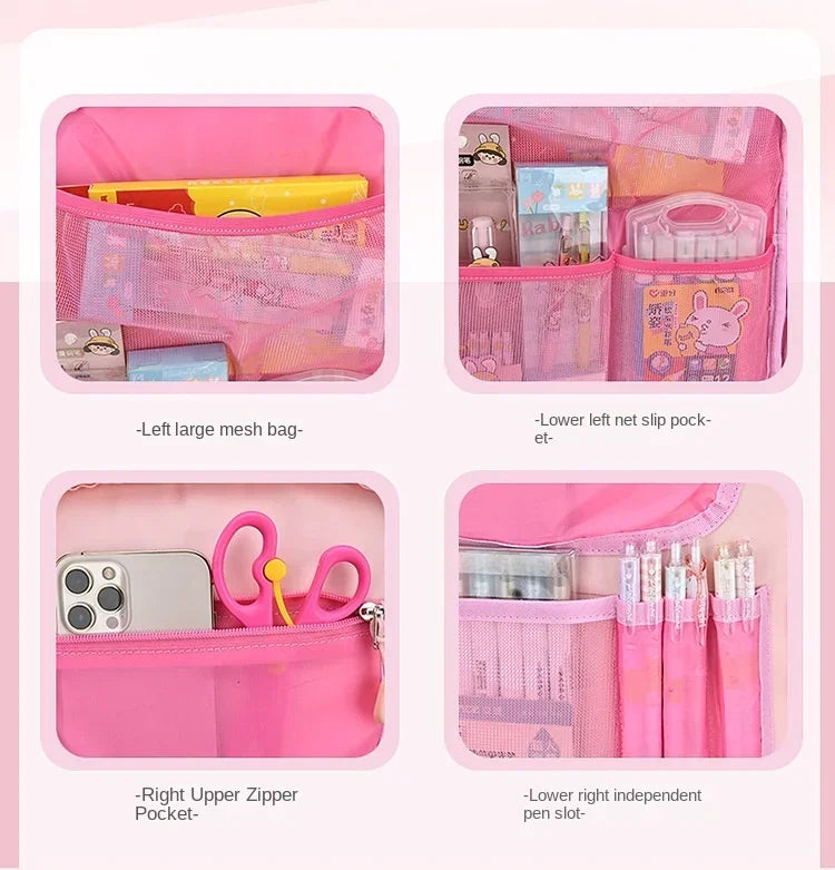 Backpack New Girl Primary School Student Bag Cute Cartoon Kid Junior High School Shoulder Bag Waterproof Children Schoolbag