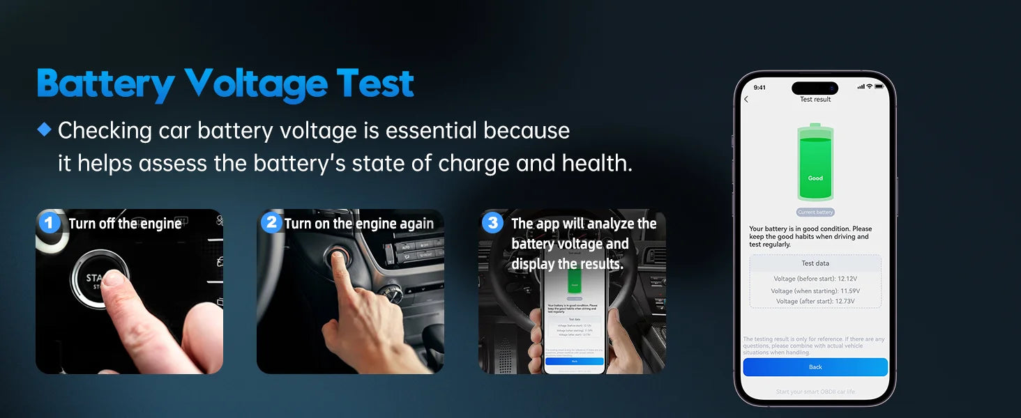 XTOOL Advancer AD20 OBD2 Scanner 2026 AI-assisted Tool Code Reader OBD 2 Diagnostic Tools Lifetime Free Updates Free Application