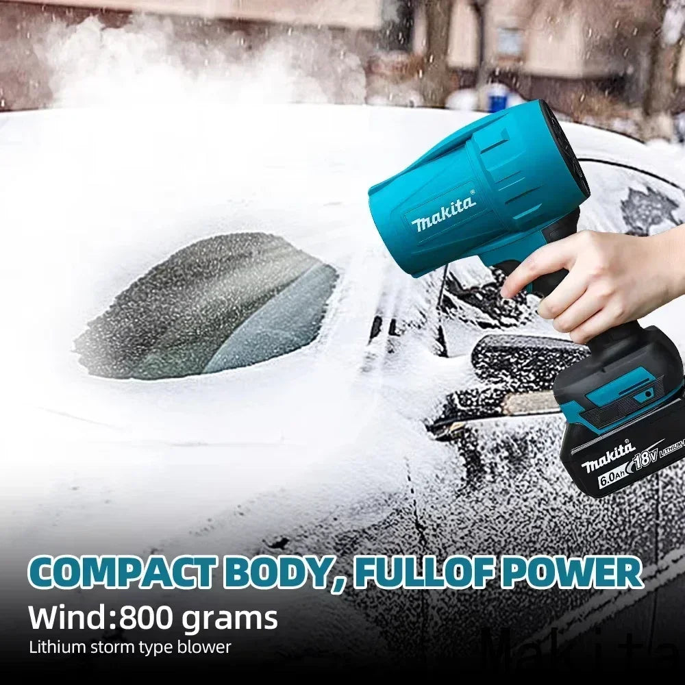 Makita 30000RPM Violent Blower Turbo Jet Fan 18V Electric Air Duster Wind Speed Turbo Rechargeable Cleanin Tool