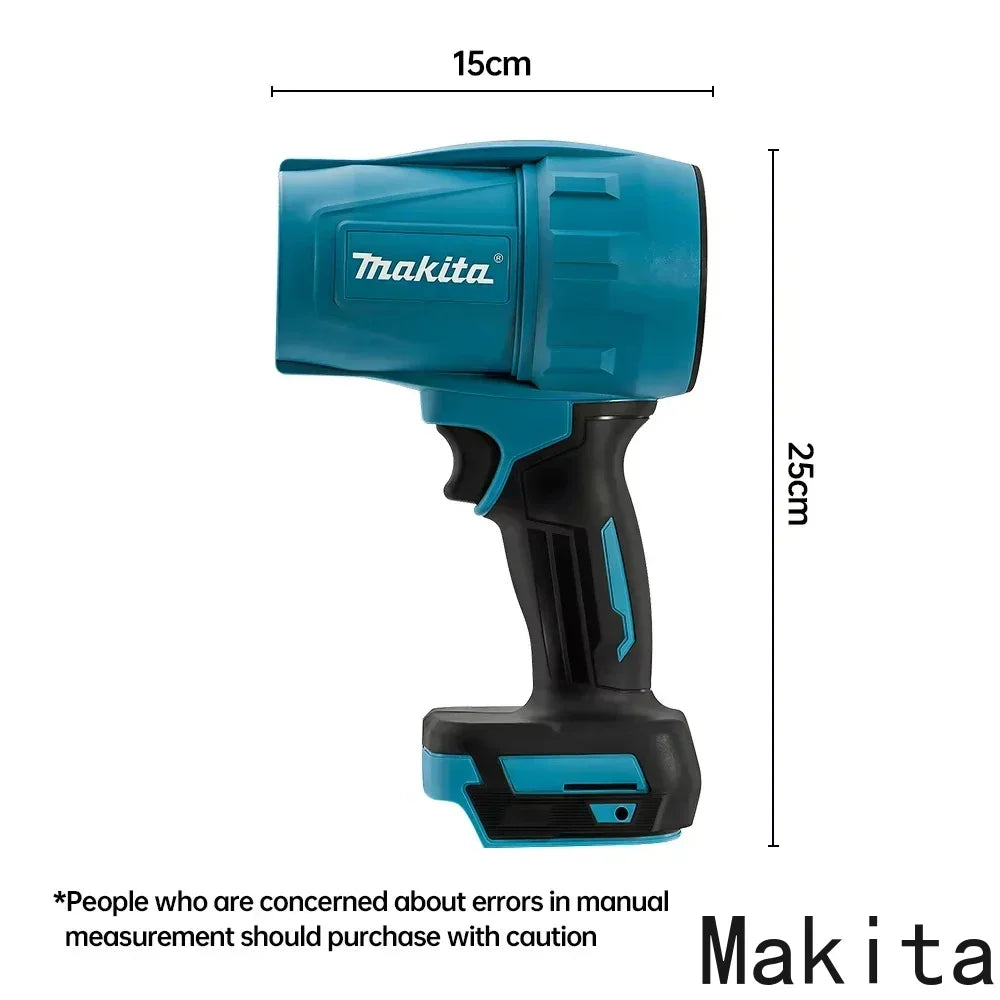 Makita 30000RPM Violent Blower Turbo Jet Fan 18V Electric Air Duster Wind Speed Turbo Rechargeable Cleanin Tool