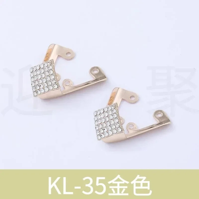 Women Shoes Point Protector Flat Shoe Tips Cap Accessorices High Heel Metal Toe Cap Wear and Tear Concealer Anti-kicking Leather