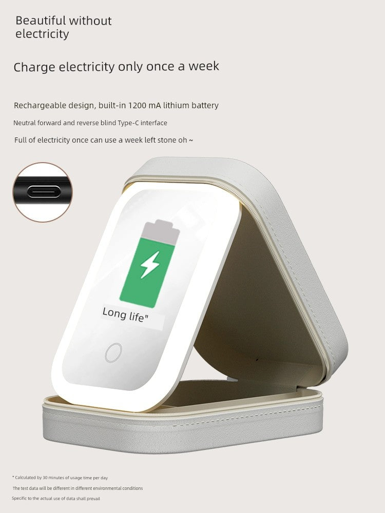 Carrying Travel Led Office Storage Smart Mirror