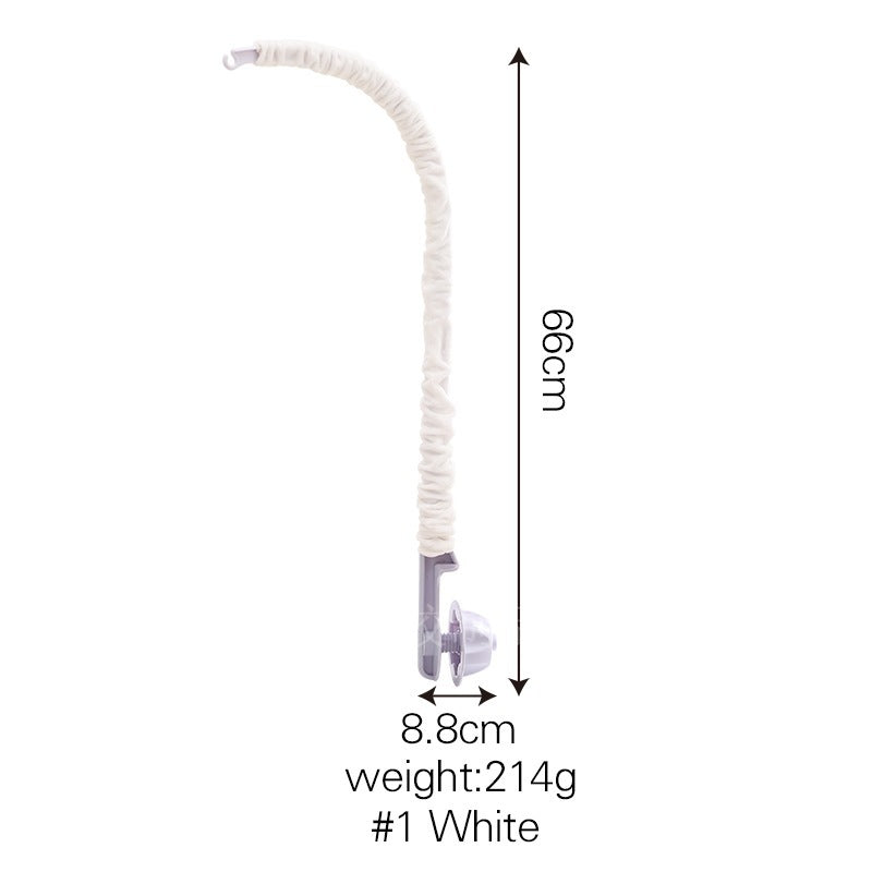 Soporte de madera para bebé, mosquitera, barra para colgar, accesorio, soporte para campana de cama cómoda