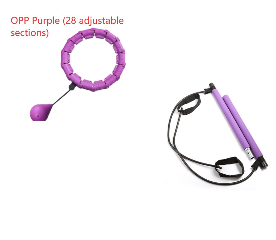 Aro deportivo inteligente para fitness, aro deportivo inteligente, ajustable, de cintura fina, para ejercicio en el gimnasio, equipo de fitness para entrenamiento en casa