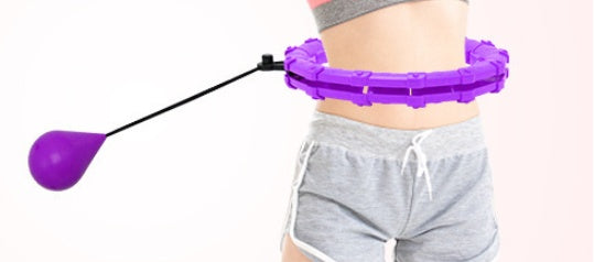 Aro deportivo inteligente para fitness, aro deportivo inteligente, ajustable, de cintura fina, para ejercicio en el gimnasio, equipo de fitness para entrenamiento en casa