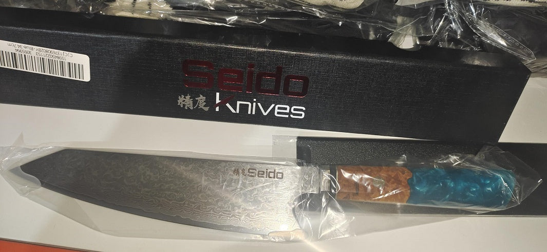 Kochmesser für die japanische Küche in Damaskus