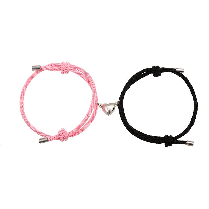 Schlichtes Magnetarmband „Love“ aus Nylon